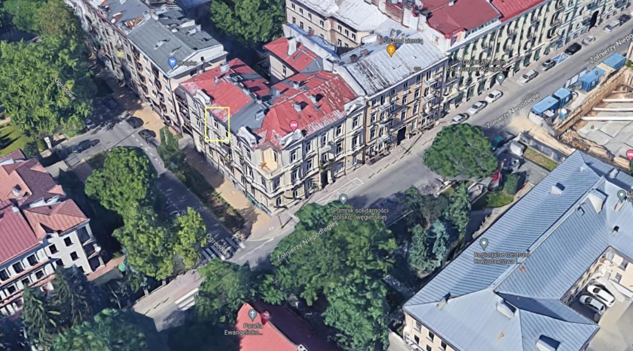 Lublinbnb - Exclusive Family Apartment ------ In The Heart Of Lublin -------------------------------- Bedroom & Living Room & Kitchen Eksteriør billede